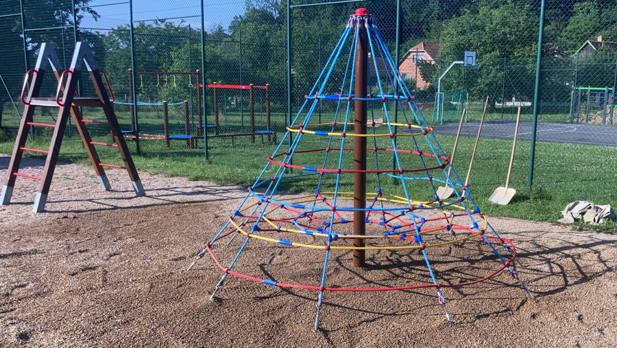 Fotografie k projektu Rozšíření herních prvků v obci Nová Sídla