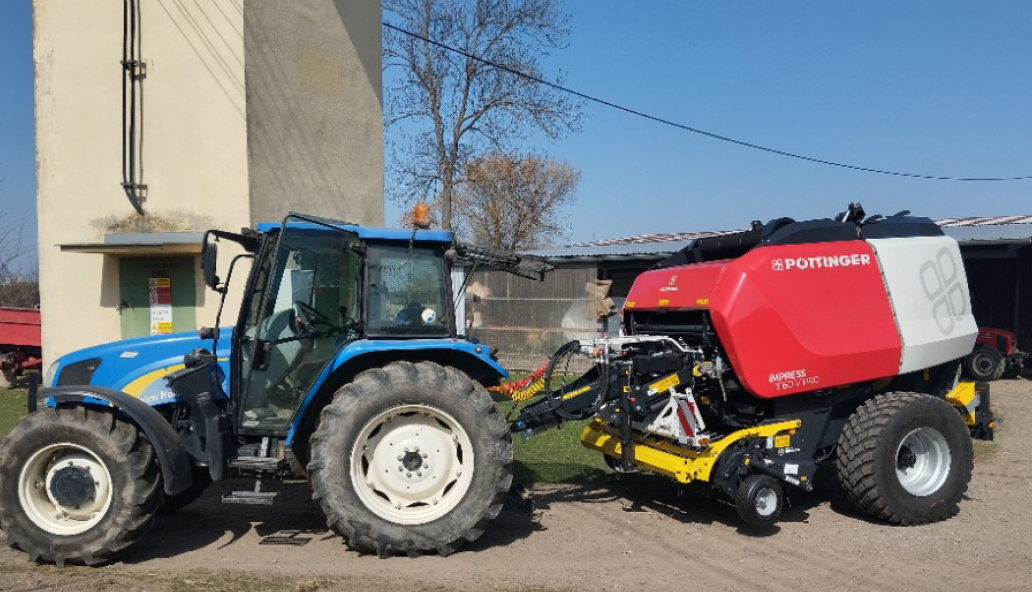 Fotografie k projektu Investice do zemědělského podniku - Pořízení lisu na balíky