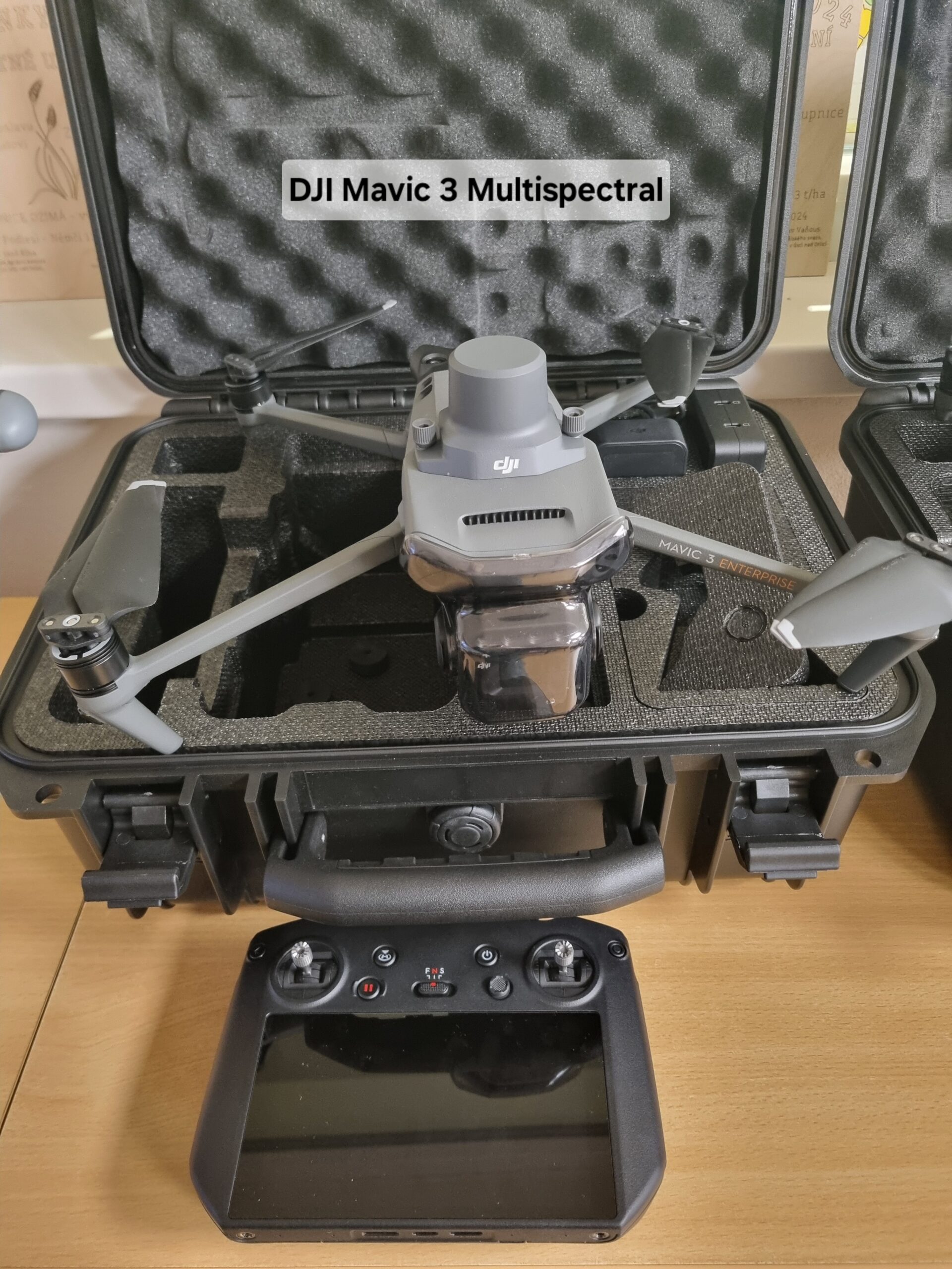 Fotografie k projektu Dronové vybavení do rostlinné výroby